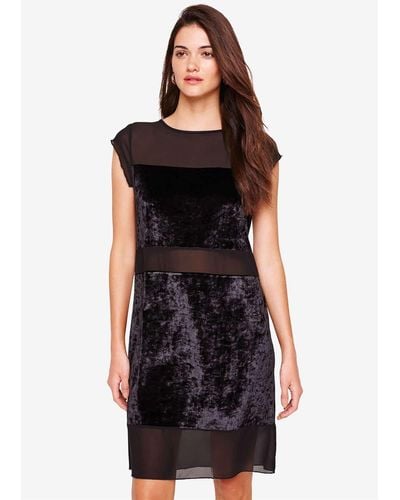 Damsel In A Dress 's Adonia Velvet Dress - Black