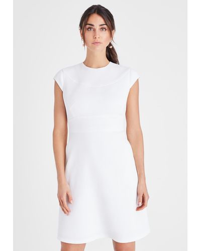 Damsel In A Dress 's Norika Textured Dress - White