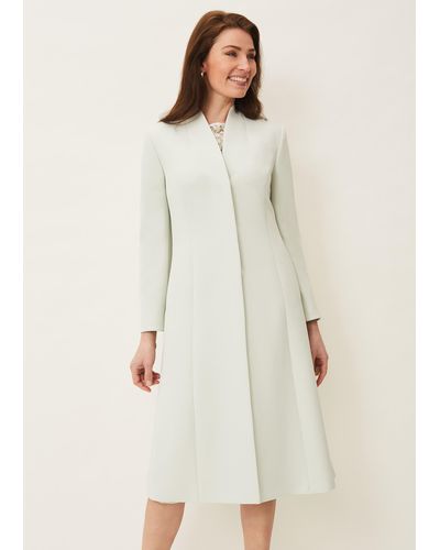 Phase Eight 's Georgia Occasion Coat - Natural