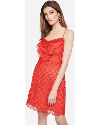 Damsel In A Dress 's Breana Lace Dress - Red