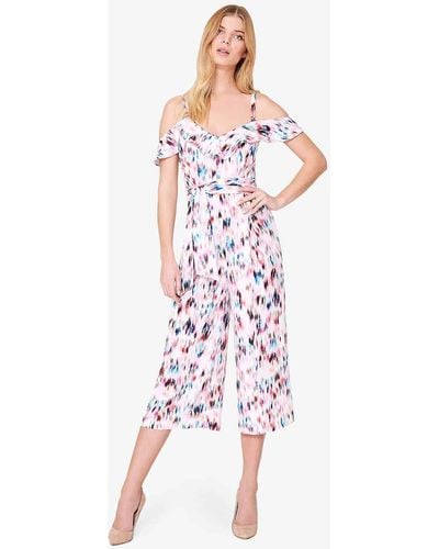 Damsel In A Dress 's Indi Printed Jumpsuit - White