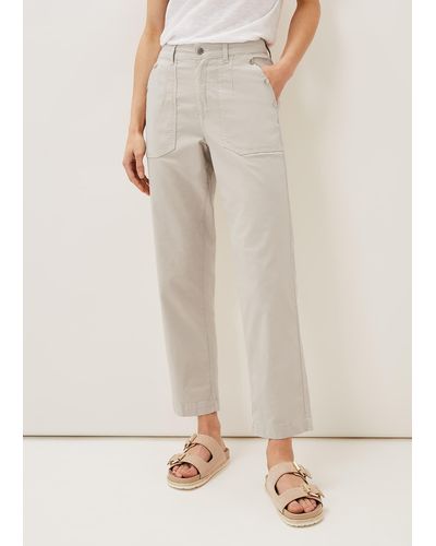 Phase Eight 's Sharon Chino Trousers - Natural