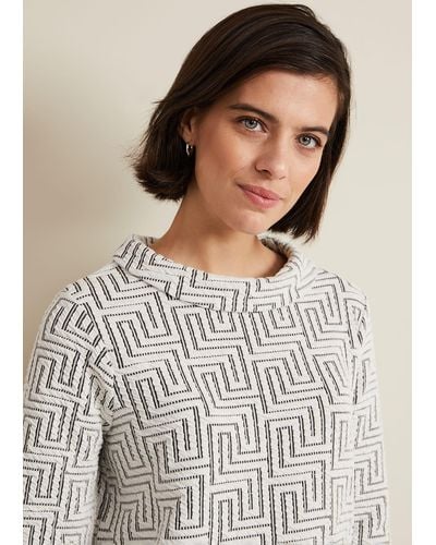 Phase Eight 's Rena Textured Top - Multicolour
