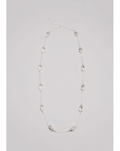 Phase Eight 's Bria Shell Necklace - Metallic