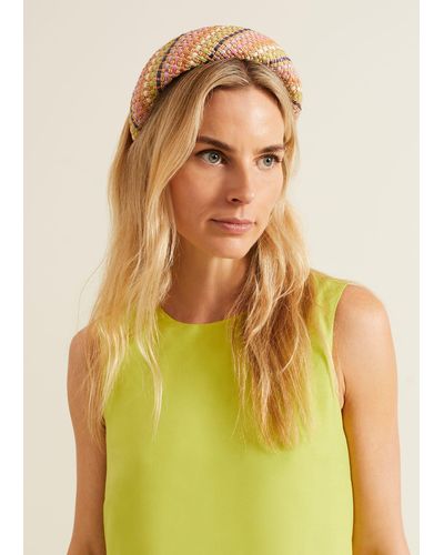 Phase Eight 's Raffia Headband - Multicolour