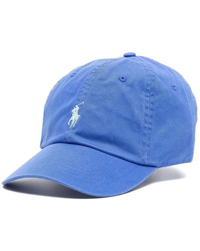 Polo Ralph Lauren Logo-embroidered Baseball Cap - Blue