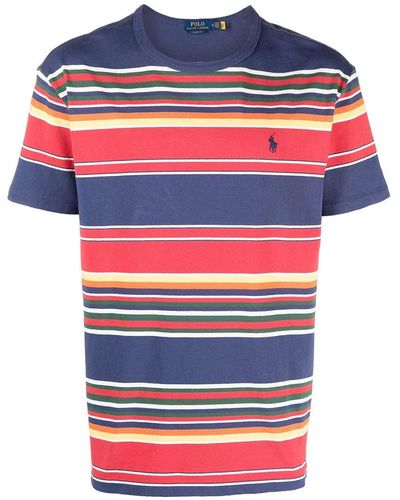 Buy now Polo Ralph Lauren SHORT SLEEVE POLO - 710810495001 - Polo Ralph  Lauren® script printed at the center front