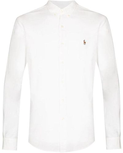 Polo Ralph Lauren Slim-fit Linen Shirt - White
