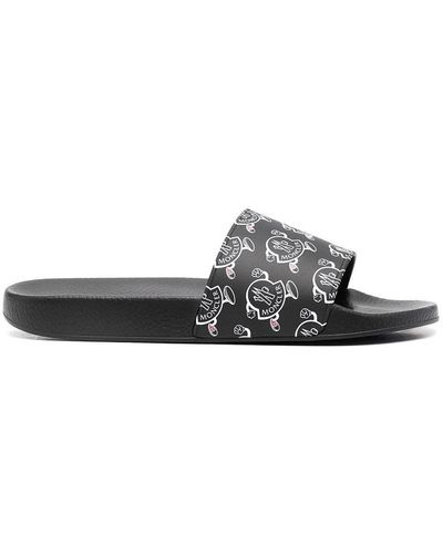 Moncler Leather sandals for Men | Online Sale up to 61% off | Lyst