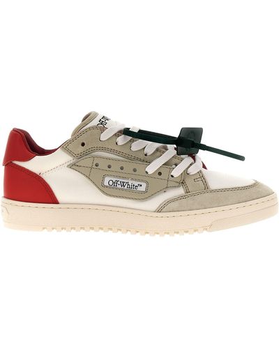 Off white hot sale red trainers