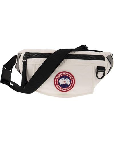 Canada Goose Bum Bag With Patch And Logo in Black for Men Lyst