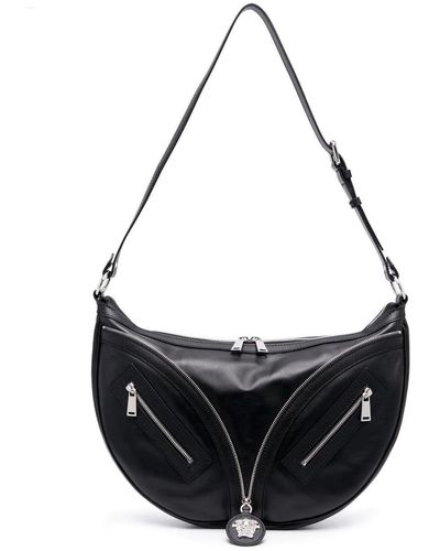 Versace Nude Calf Leather Hobo Shoulder & Handbag – AUMI 4