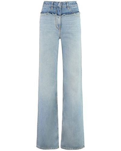 Givenchy Wide-leg Jeans - Blue