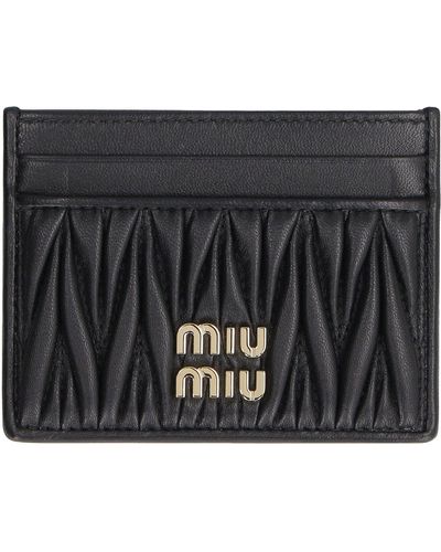 GG Matelassé card case wallet