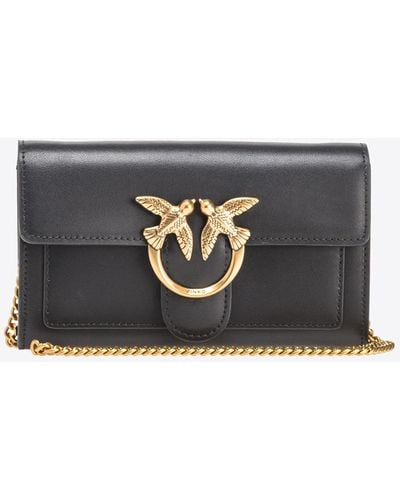 Pinko Portafoglio Love Bag One Wallet Simply - Nero