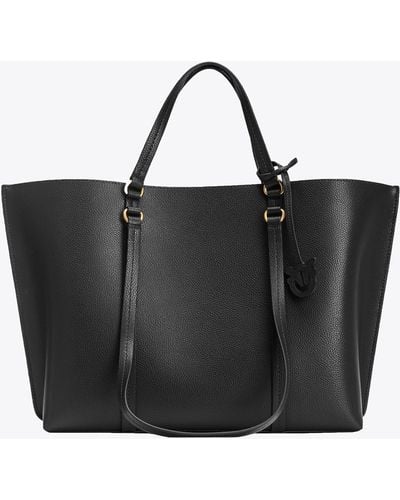 Pinko Large Shopper Bag - Black
