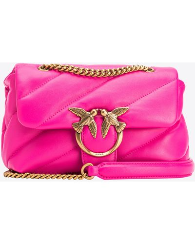 Pinko Mini Love Bag Puff Maxi Quilt - Rosa