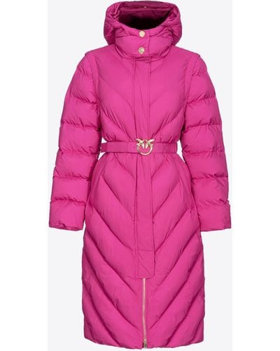 Pinko Down Jacket - Pink