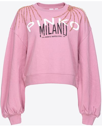 Pinko Cities Sweatshirt - Pink