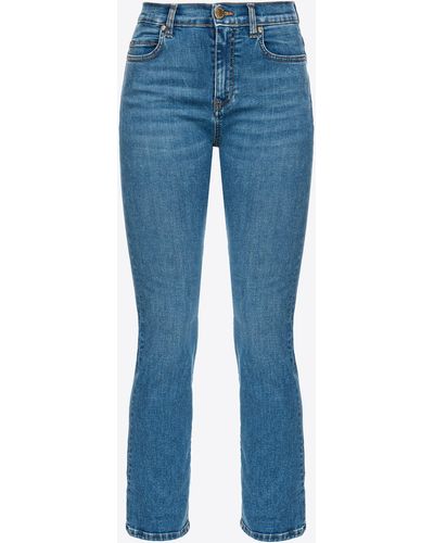 Pinko Jeans bootcut denim stretch boom - Blu