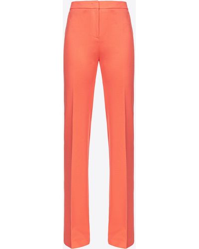 Pinko Flared Stretch Technical Pants