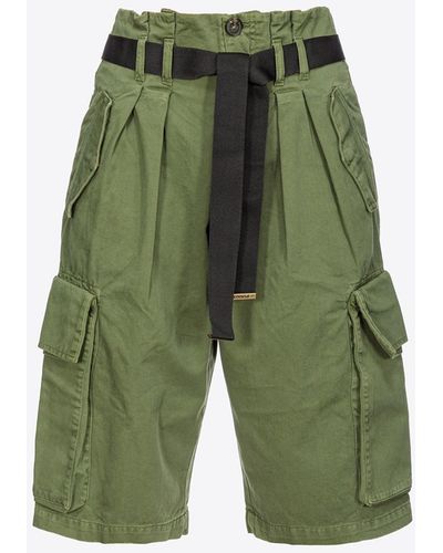 Pinko Cargo-Bermudas, Zypressengrün