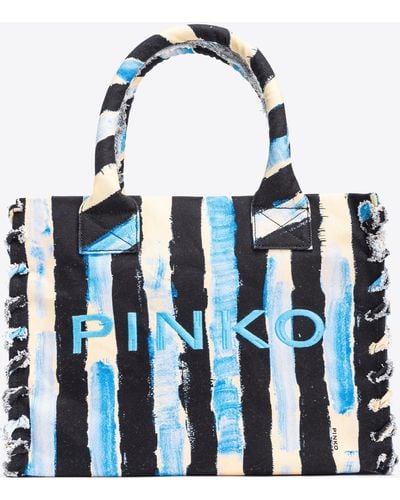 Pinko Borsa Shopper Beach - Blu