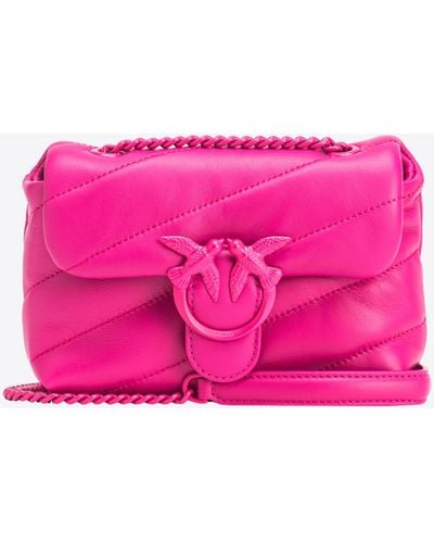 Pinko Baby Love Bag Puff Color Block - Rosa