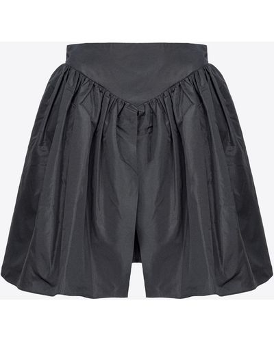 Pinko Taffeta Mini Skirt - Black