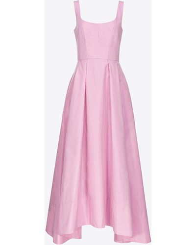 Pinko Elegant Taffeta Dress - Pink