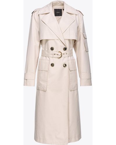 Pinko Trench gabardina tecnica - Neutro