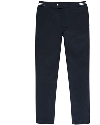Moncler Waistband Detail Chino Navy - Blue