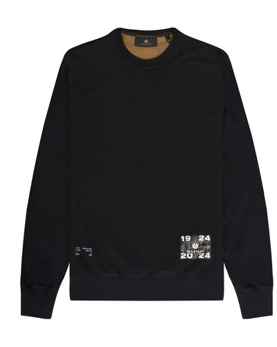 Belstaff Centenary Applique Sweatshirt Black