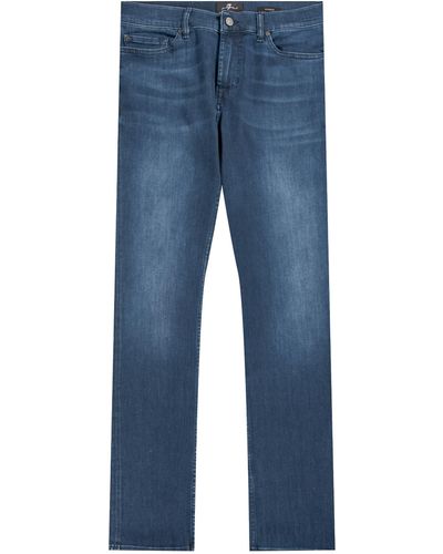 Pockets 7 Jeans 'luxe Perf Ronnie' Jean Green Blue