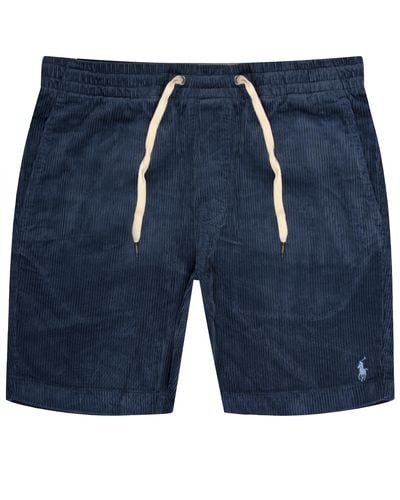 Polo Ralph Lauren Boston Corduroy Shorts Navy - Blue