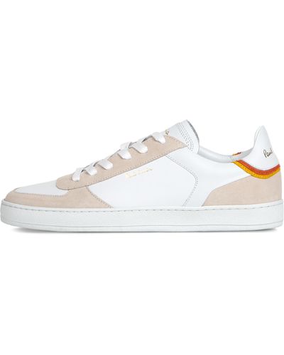 Paul Smith Ps Destry Leather Trainer White