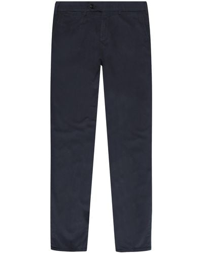 Canali Cotton Chinos Navy - Blue