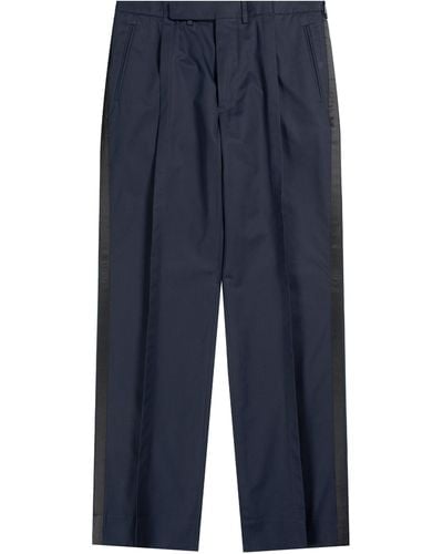 Pockets Maison Margiela Side Stripe Trouser Navy - Blue
