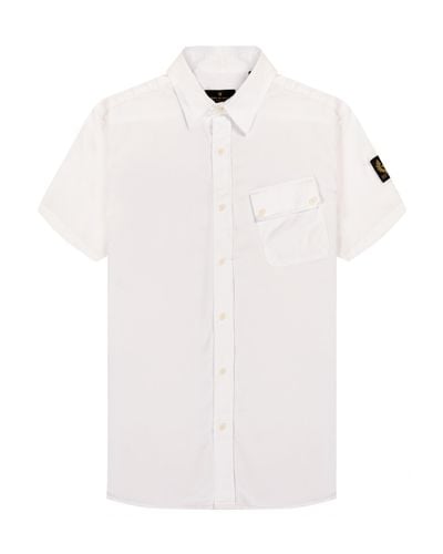 Belstaff Pitch Ss Shirt White