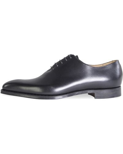 Crockett & Jones 'alex' Calf Leather Shoes Black