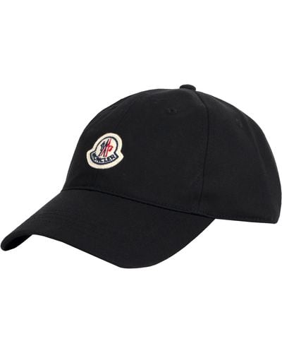 Moncler Classic Logo Baseball Cap Black