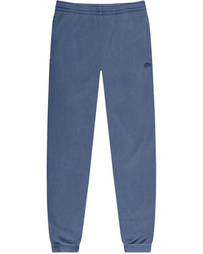 Lacoste Washed Joggers Blue