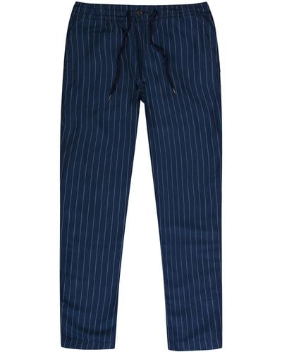 Polo Ralph Lauren Prepster Striped Drawstring Trousers Navy - Blue