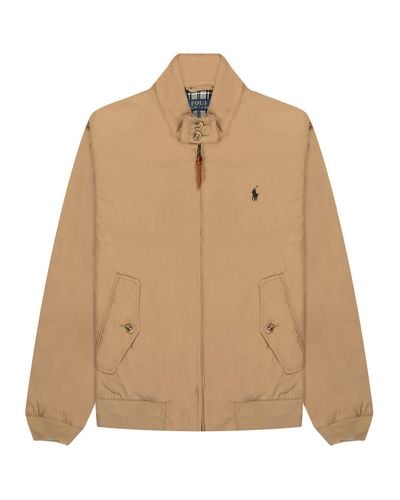 Polo Ralph Lauren Cotton Twill Jacket Luxury Beige - Natural
