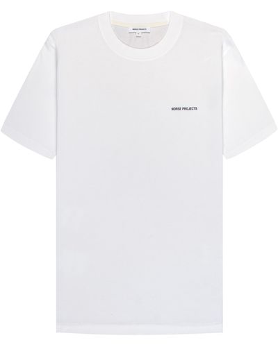Norse Projects Johannes Logo T-shirt White