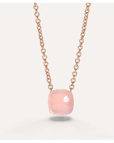Pomellato Nudo Classic Necklace With Pendant - Pink