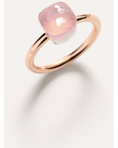 Pomellato Kleiner Ring Nudo - Pink