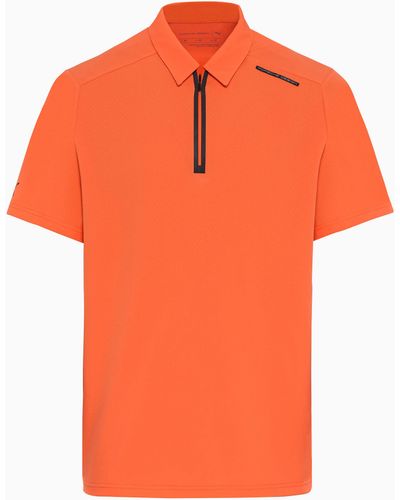 Porsche Design Active Polo Shirt - Orange