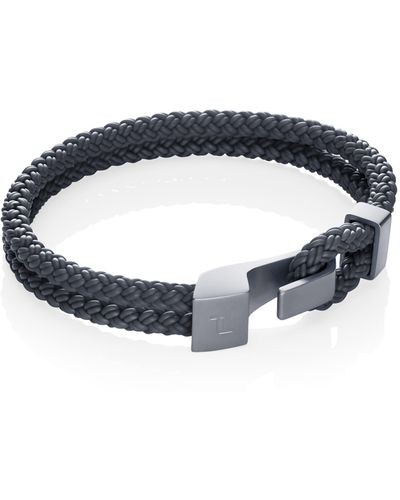 Porsche Design Hook Bracelet - dark grey - 21,5 cm - Grau
