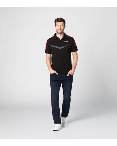 Porsche Design Polo-Shirt – Motorsport - Schwarz